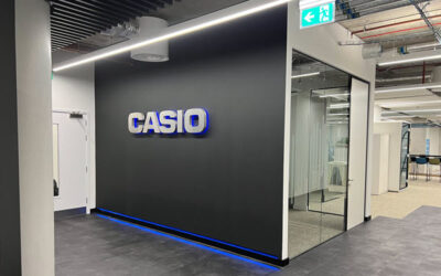 CASIO, The Hive Building, Wembley, London